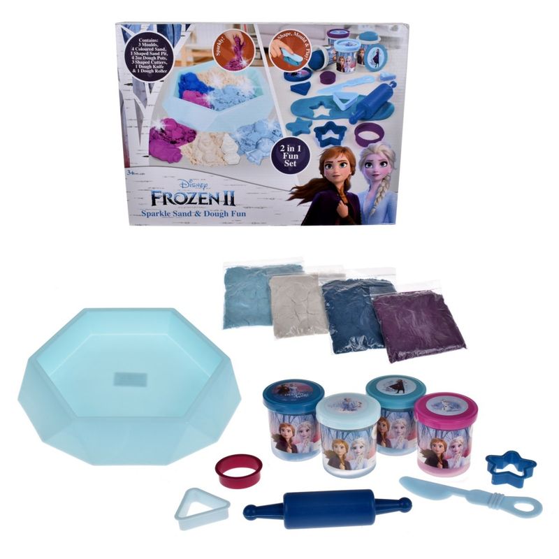 FROZEN - Combo Arena Magica Y Set De Masas Frozen 2