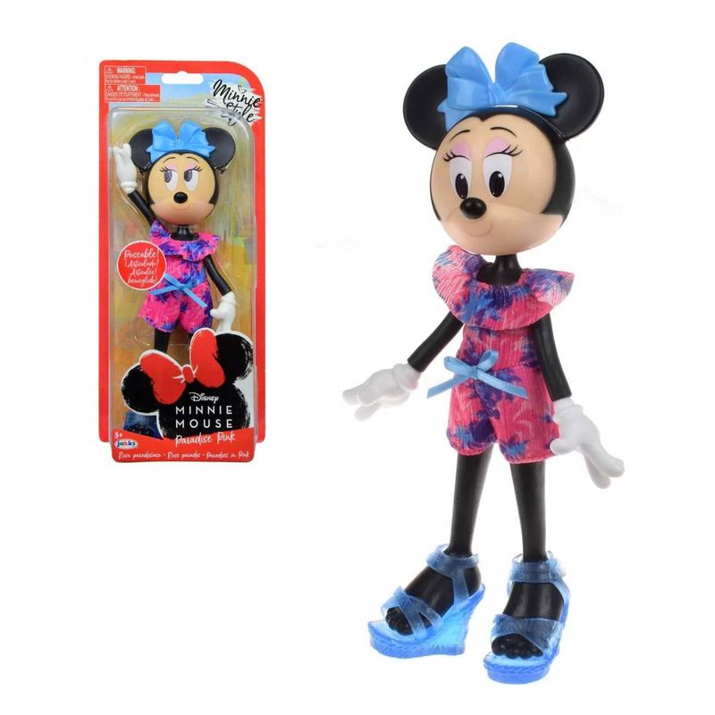 DISNEY - Muñeca Fashion Minnie Modelos Surtidos - Rosa Paradisiaco