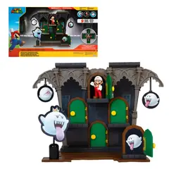 NINTENDO - Playset Super Mario Dlx Boo Mansion Intek