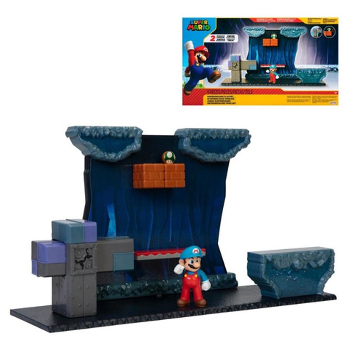 NINTENDO - Playset Nintendo Super Mario colección underground