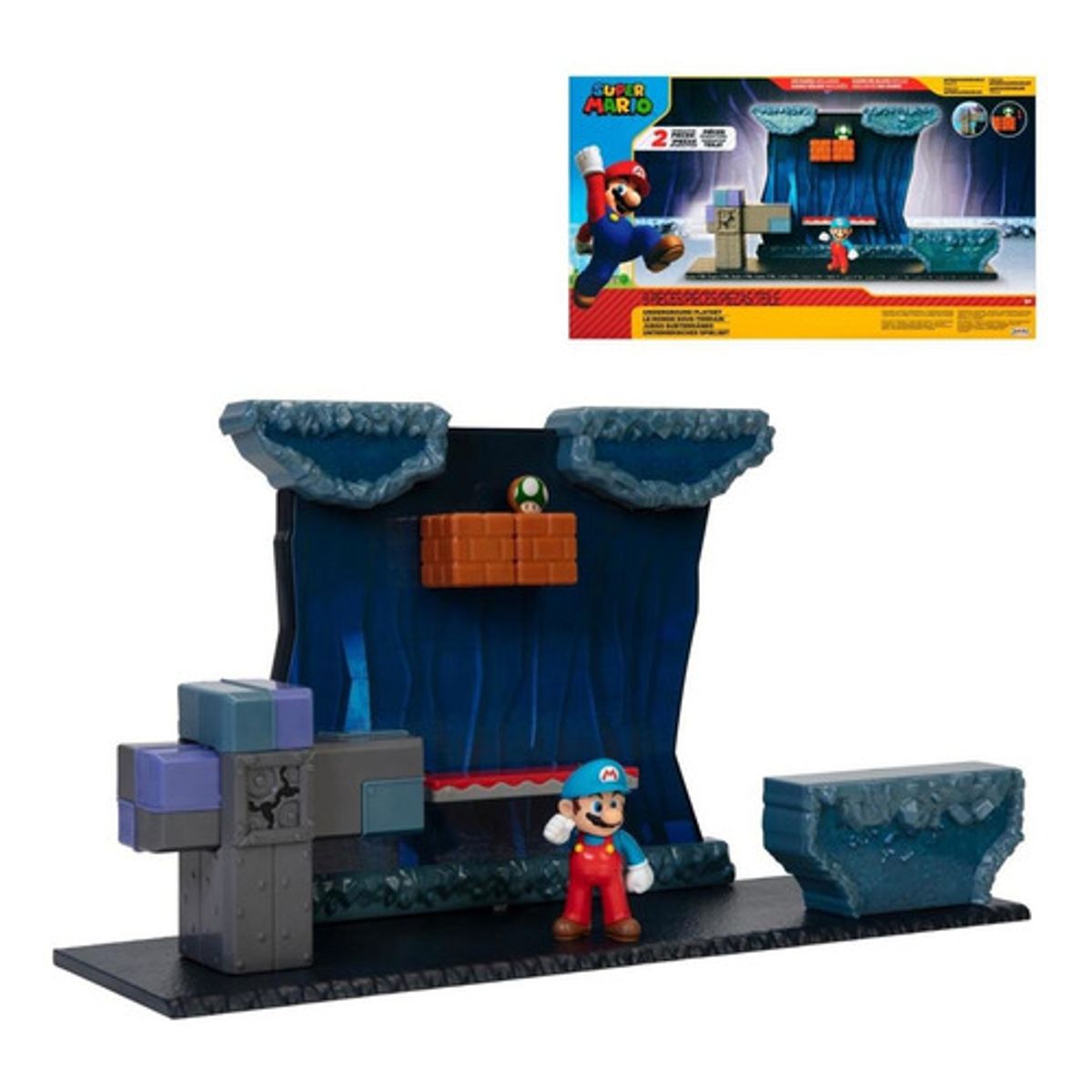 NINTENDO - Playset Nintendo Super Mario colección underground