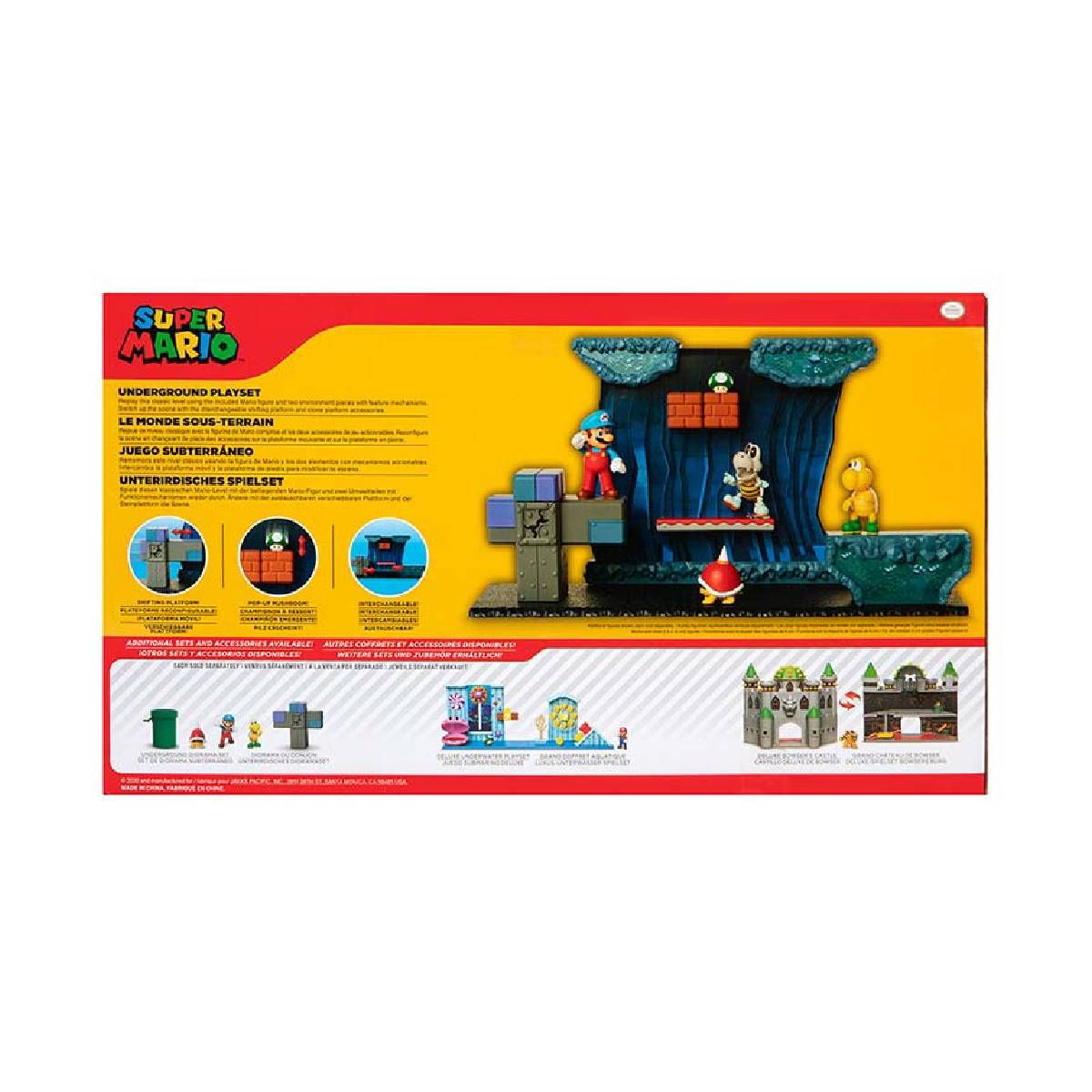 NINTENDO - Playset Nintendo Super Mario colección underground