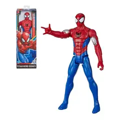MARVEL - Figura de acción Spiderman clásico Web Warriors