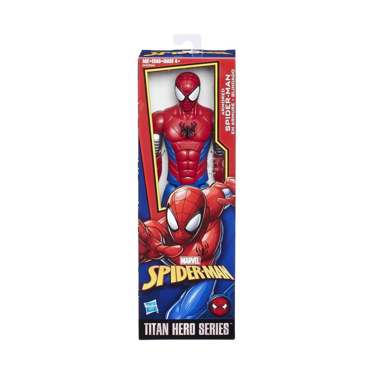 MARVEL - Figura de acción Spiderman clásico Web Warriors