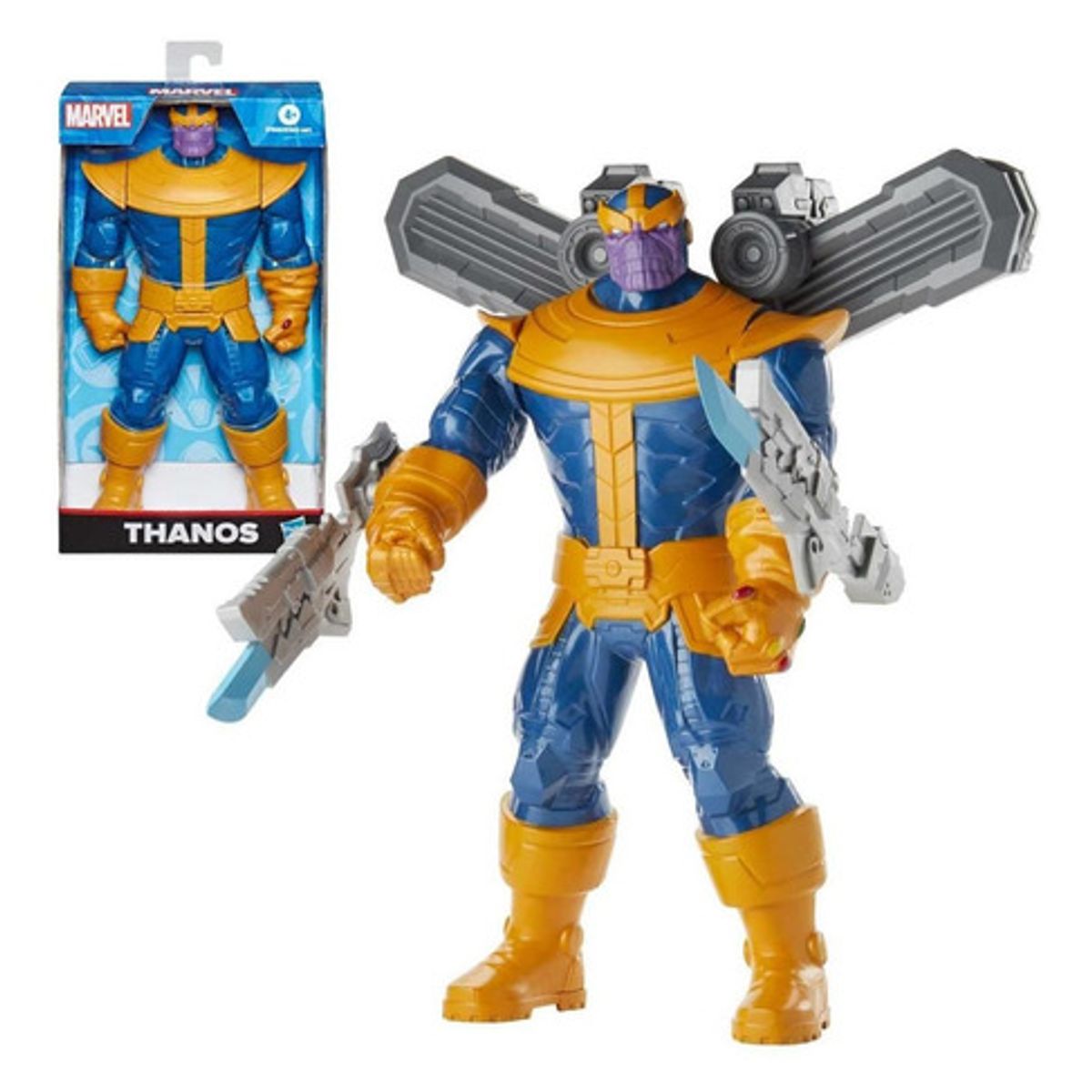 MARVEL - Figuras de acción Avengers Hulk Thanos 25 cm - Thanos