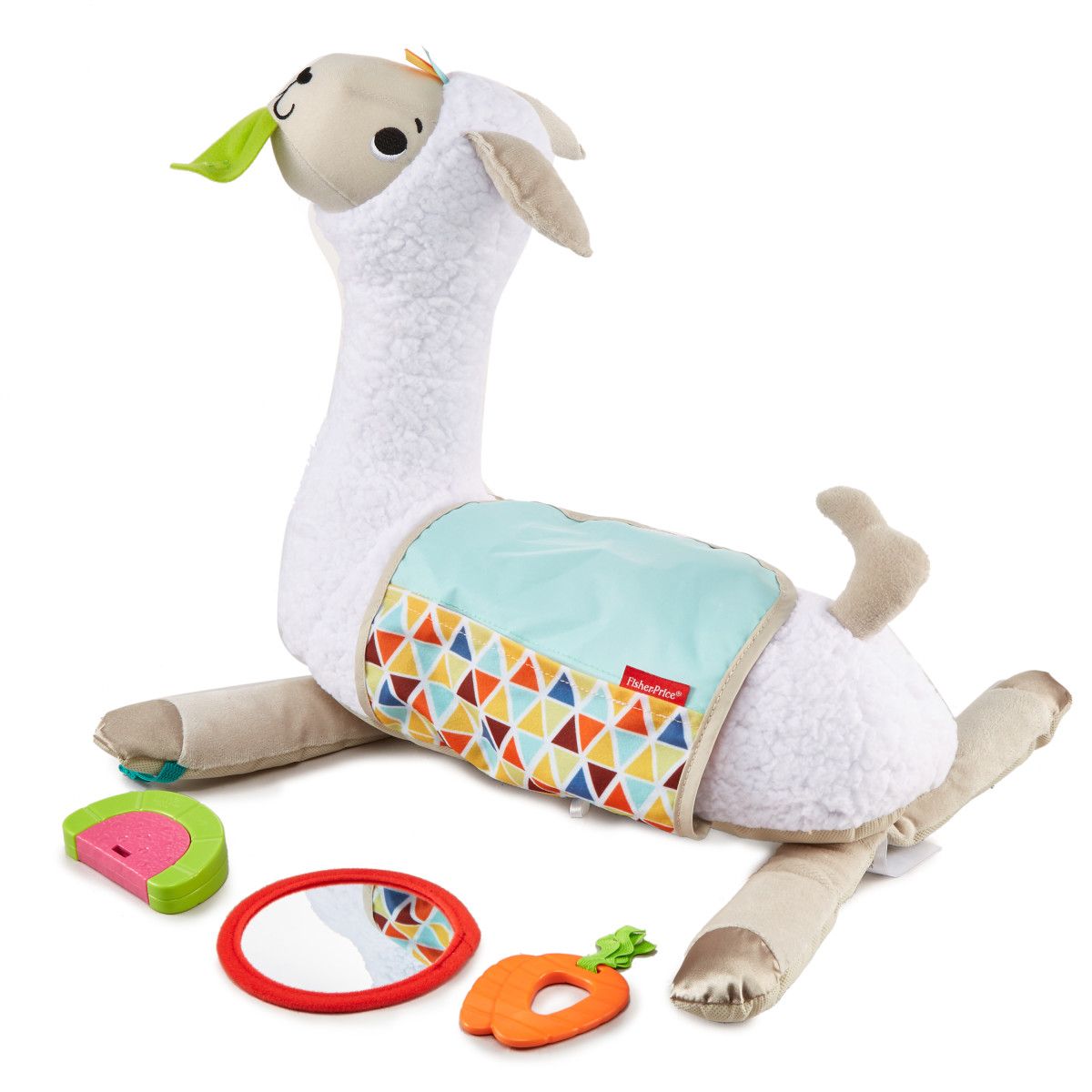 FISHER PRICE - Cojín actividades Fisher Price para bebé llama