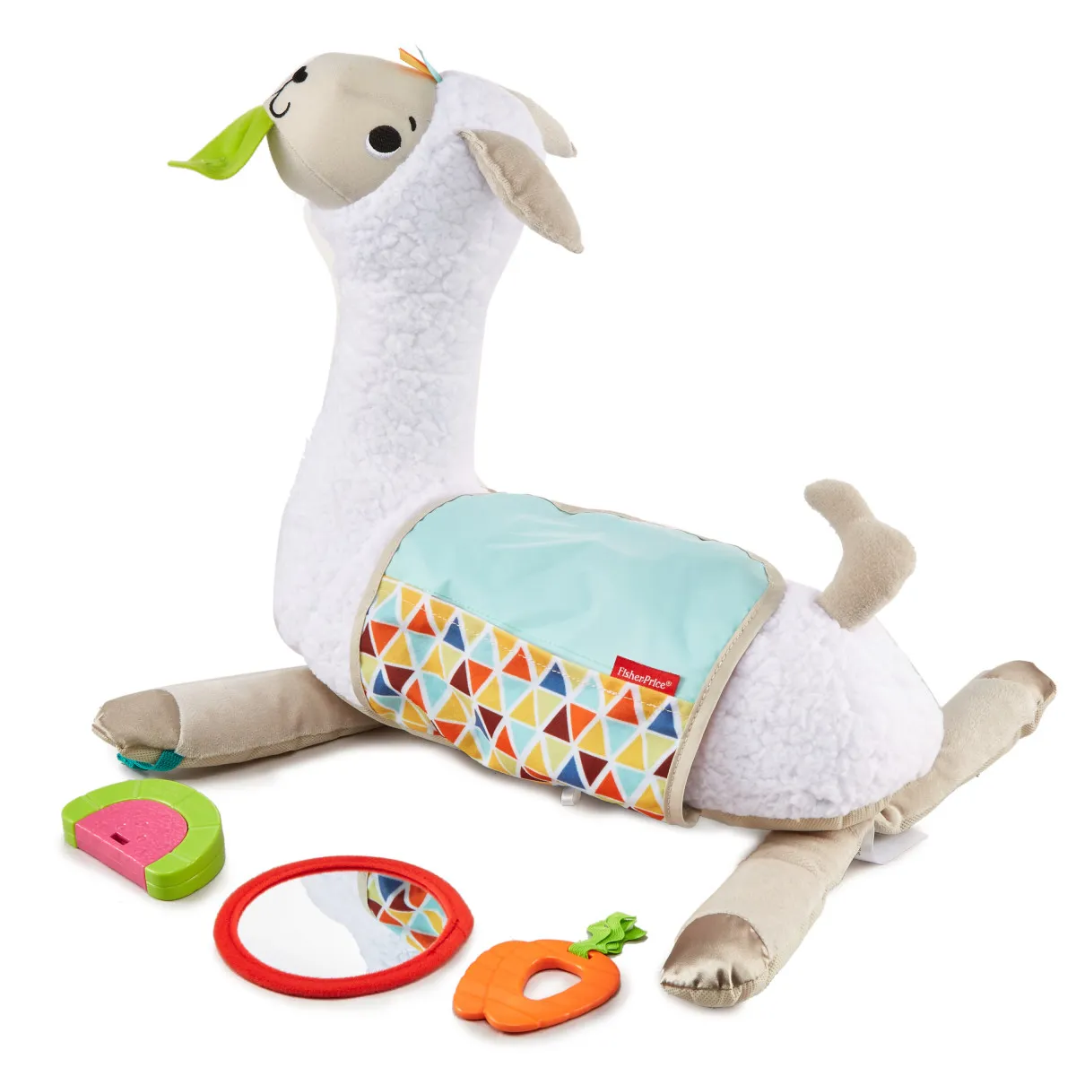FISHER PRICE - Cojín actividades Fisher Price para bebé llama