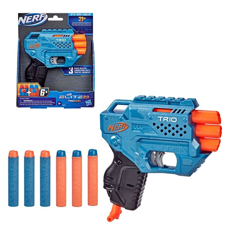 NERF - Nerf Elite 2.0 Trio Td-3 Hasbro