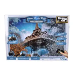ANSALDO GAMES - Puzzle Raspa 2 En 1 De 500 Piezas De Paisajes