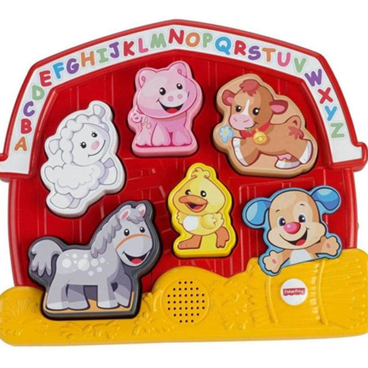 FISHER PRICE - Rompecabezas De Animales Fisher Price - Rojo