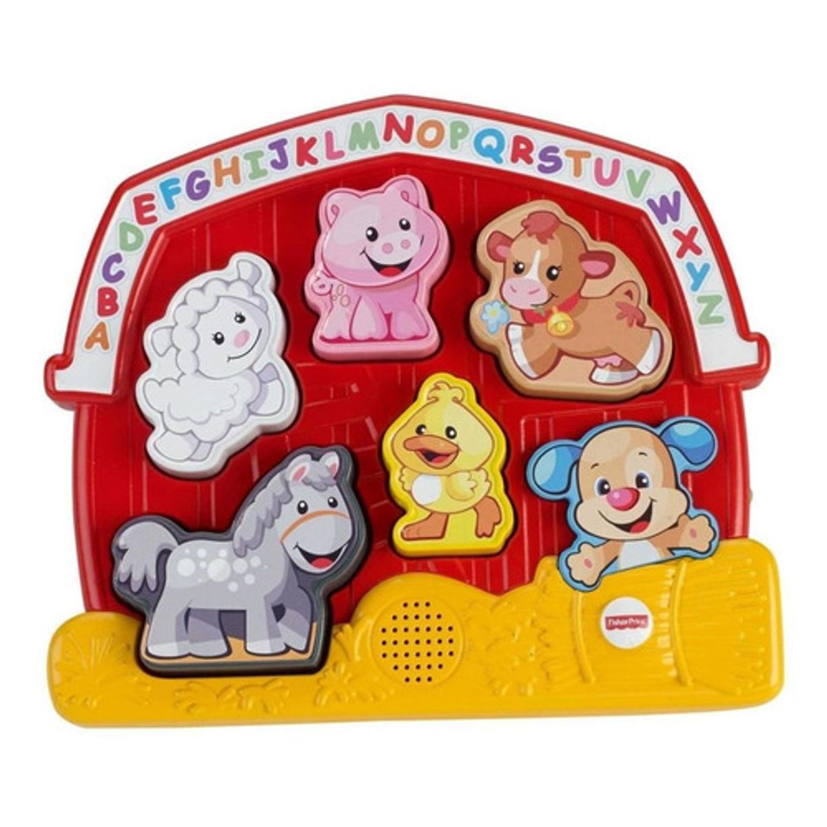 FISHER PRICE - Rompecabezas De Animales Fisher Price - Rojo