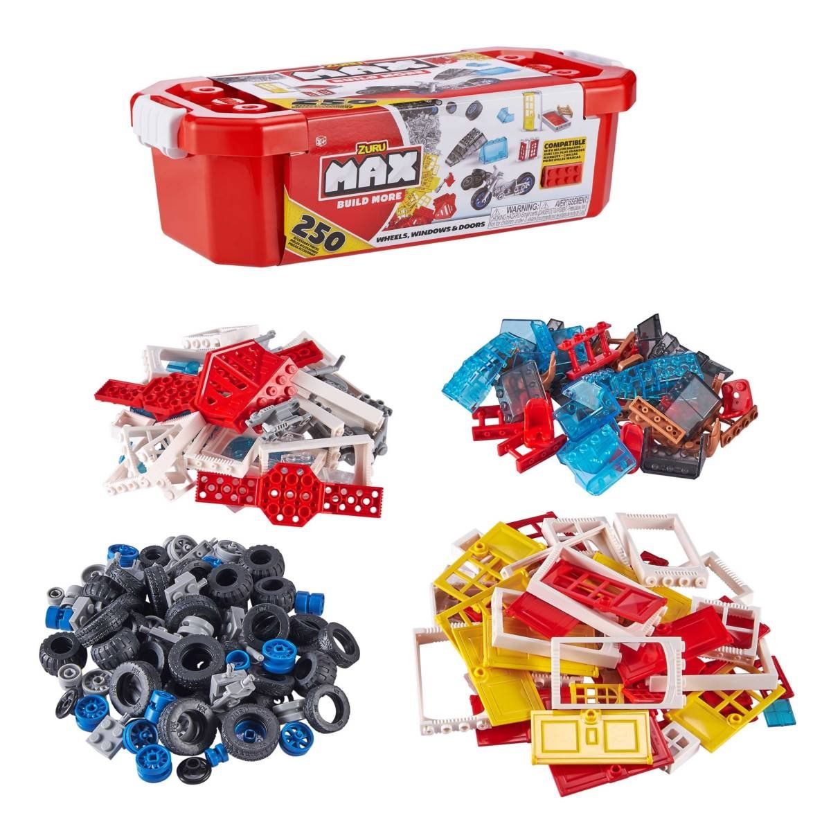 MAX - Set 250 Accesorios De Bloques Max