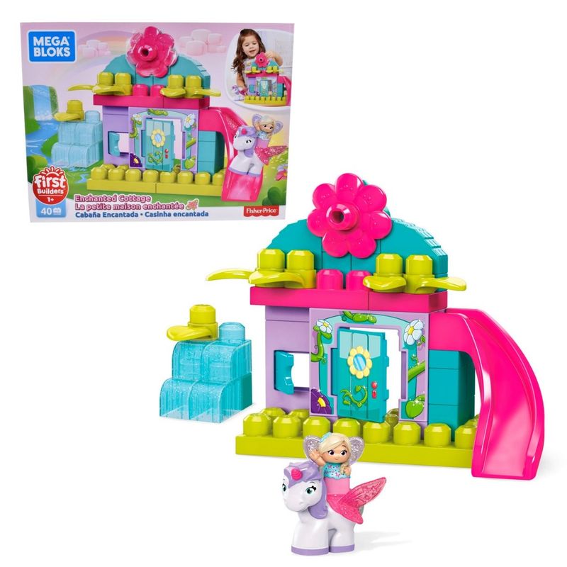 MEGA BLOCKS - Mega Blocks Hadas De Las Flores Cabañita Encantada