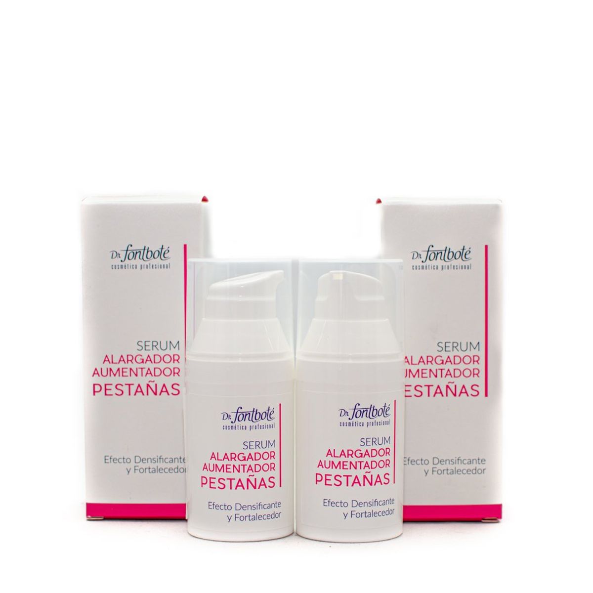 DR FONTBOTE - Alargador de pestañas Serum Dr Fontbote  Kit (2) 30 ml c/u