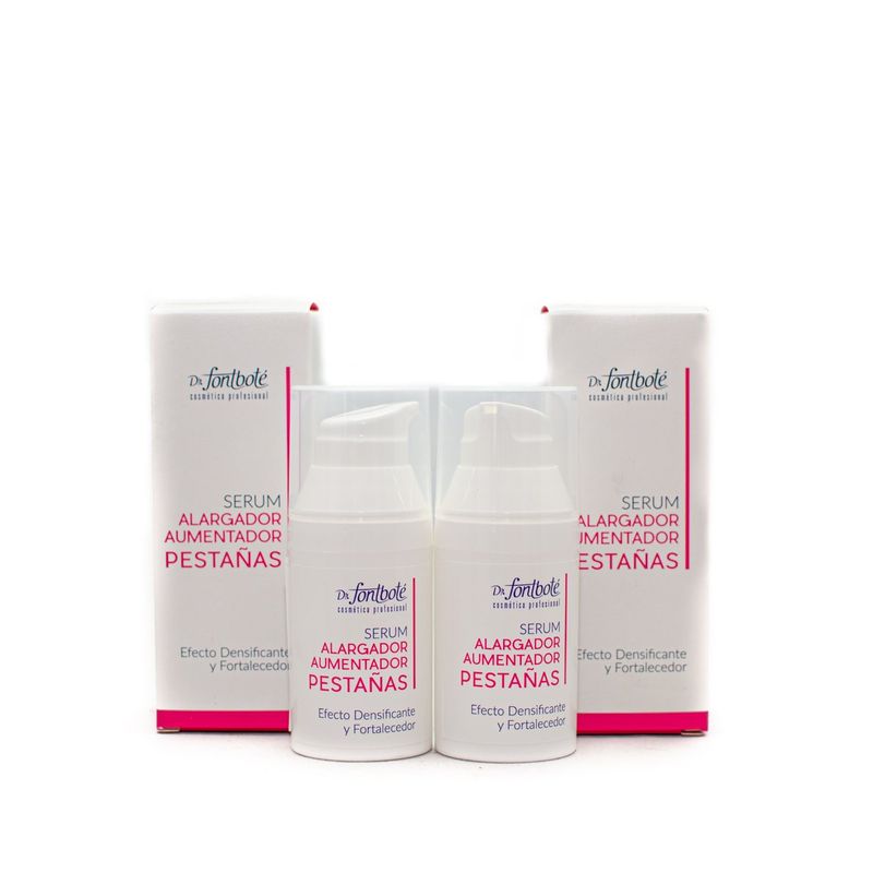 DR FONTBOTE - Alargador de pestañas Serum Dr Fontbote  Kit (2) 30 ml c/u