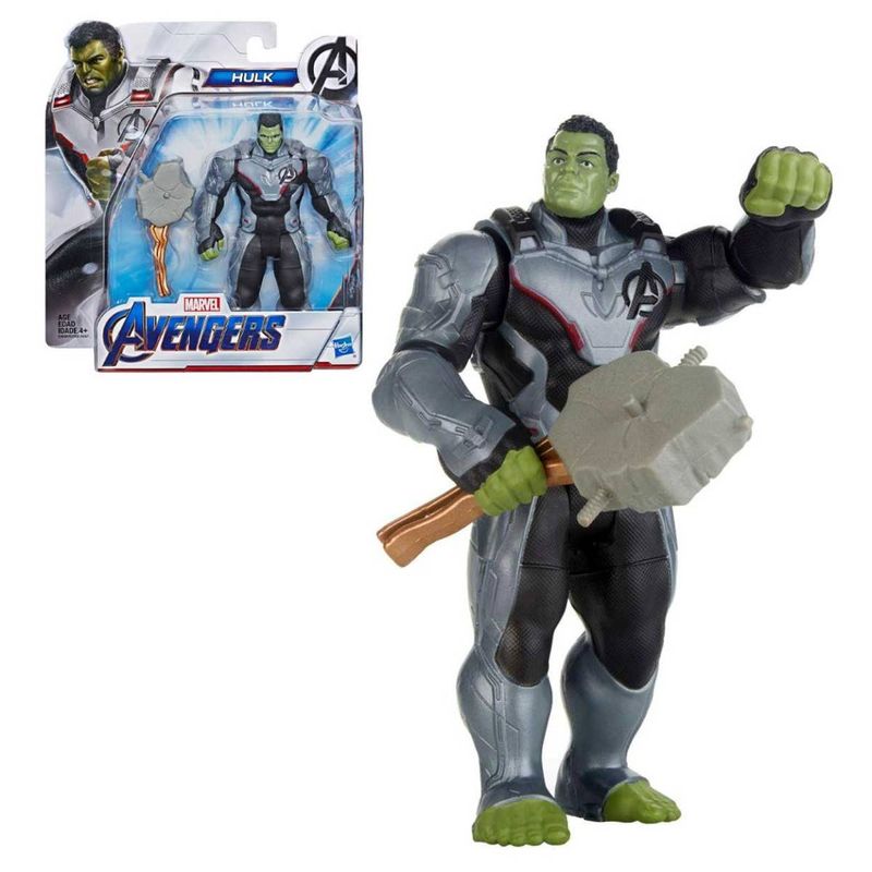 MARVEL - Avengers Figura Deluxe End Game 15 Cm - Hulk Traje Cuantico