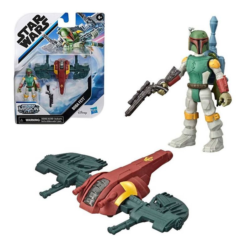 STAR WARS - Star Wars Mission Fleet Gear Class Surtido Hasbro - Boba Fet