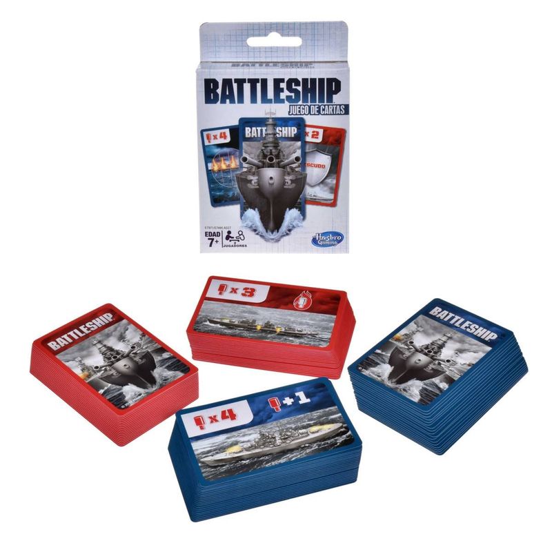 HASBRO - Juegos De Cartas Clasicos - Battleship