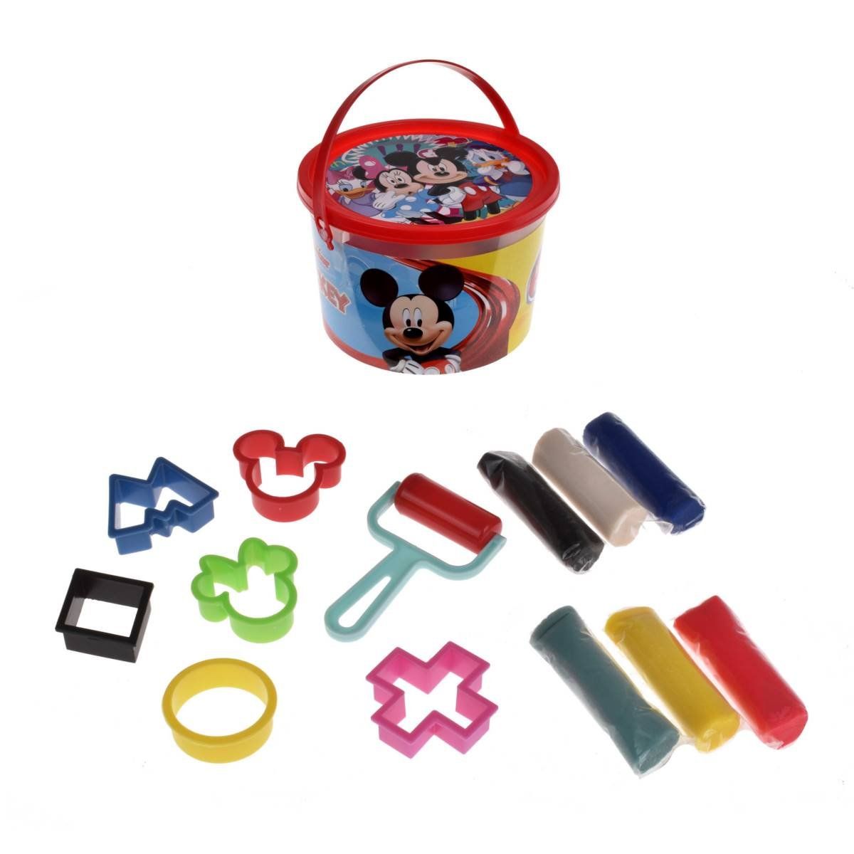 DISNEY - Set De Masas Con Accesorios En Balde Disney - Mickey