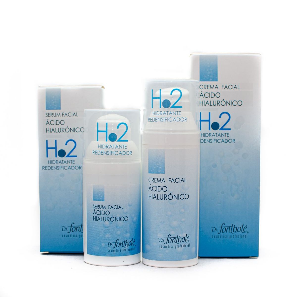 DR FONTBOTE - Serum 30 ml y crema facial con ácido hialurónico 50 ml Dr Fontbote Kit