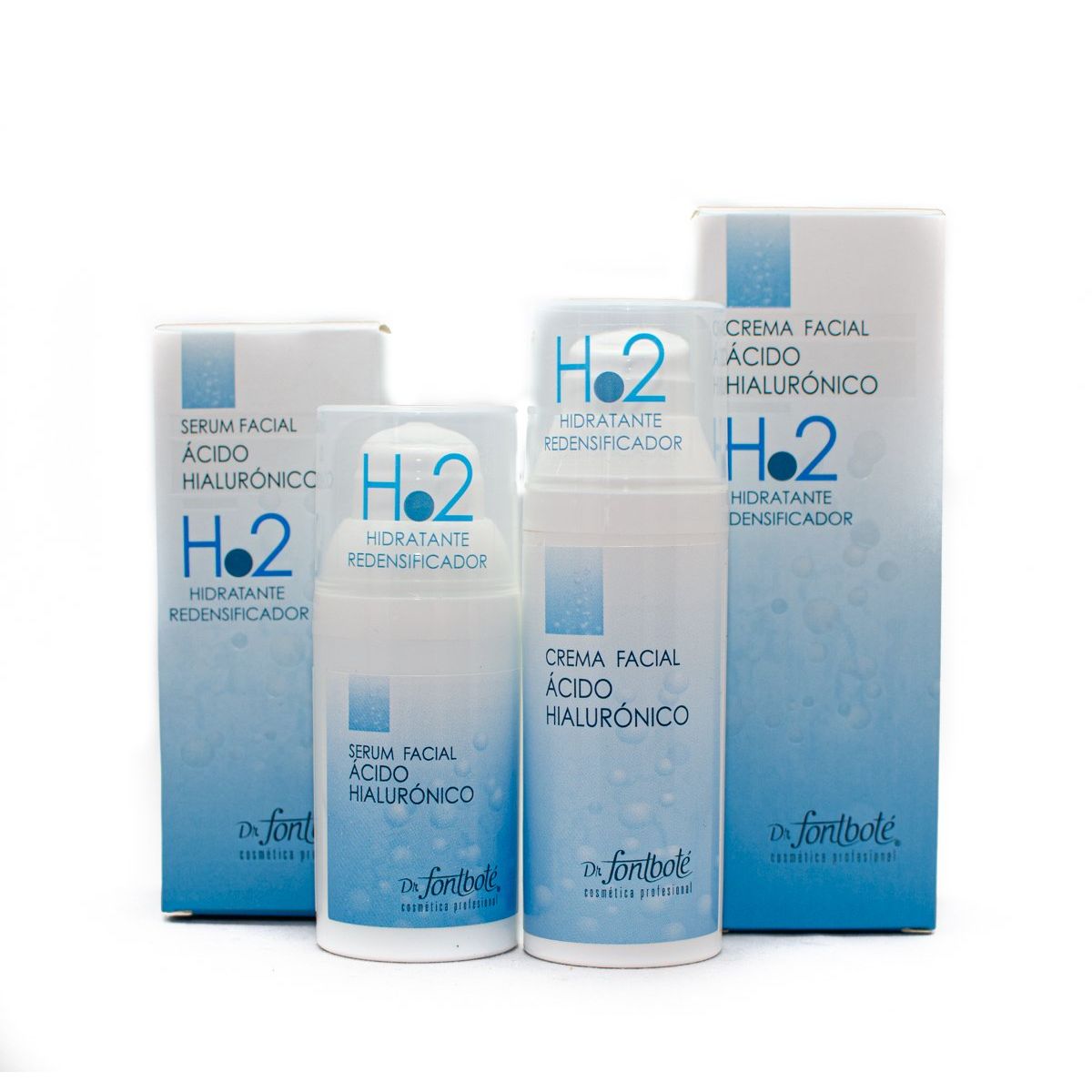 DR FONTBOTE - Serum 30 ml y crema facial con ácido hialurónico 50 ml Dr Fontbote Kit
