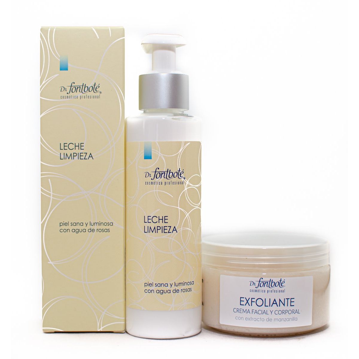 DR FONTBOTE - Leche de limpieza y exfoliante Dr Fontbote kit