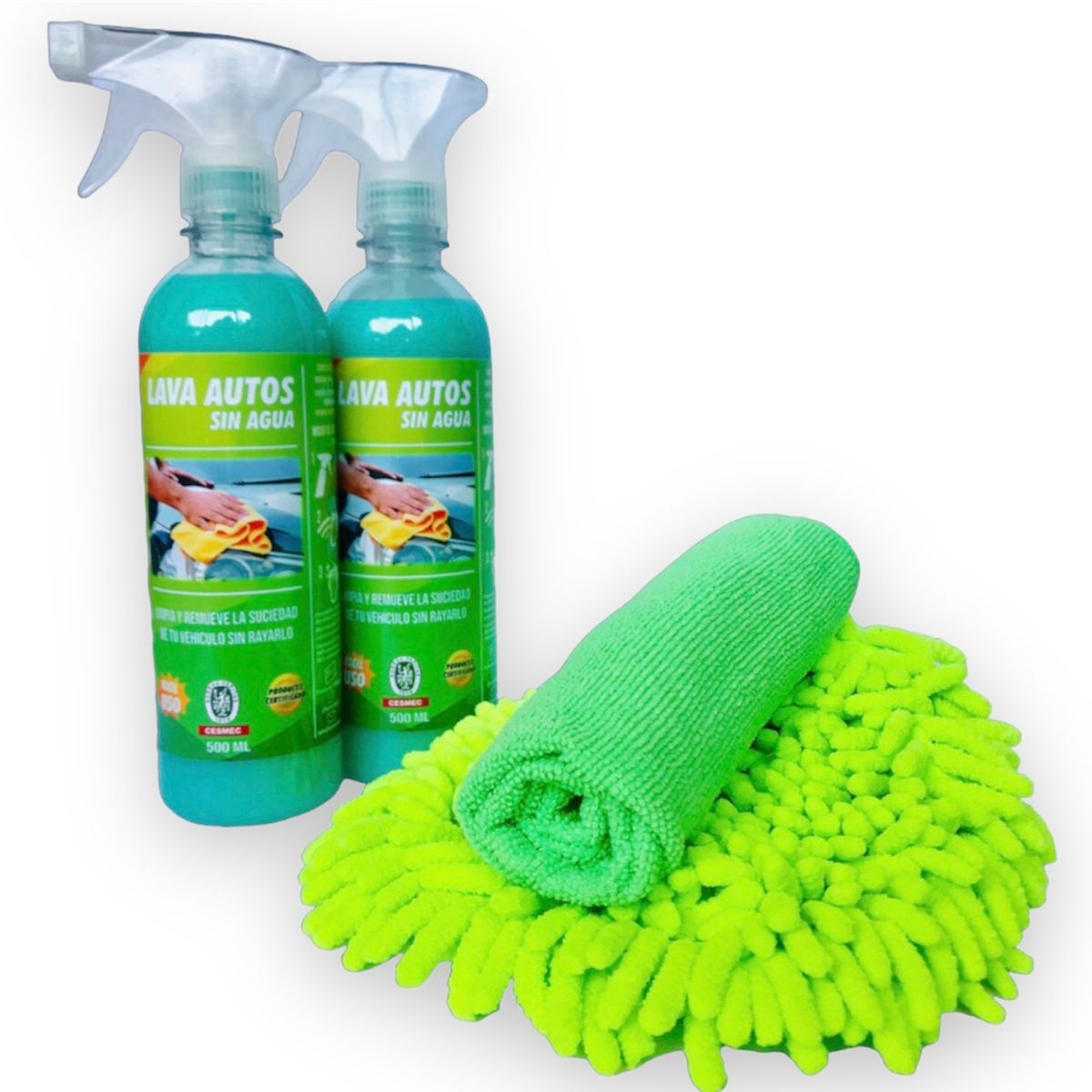 ZEROCLEAN - Pack Doble ZeroClean  Para comenzar a lavar tu vehículo