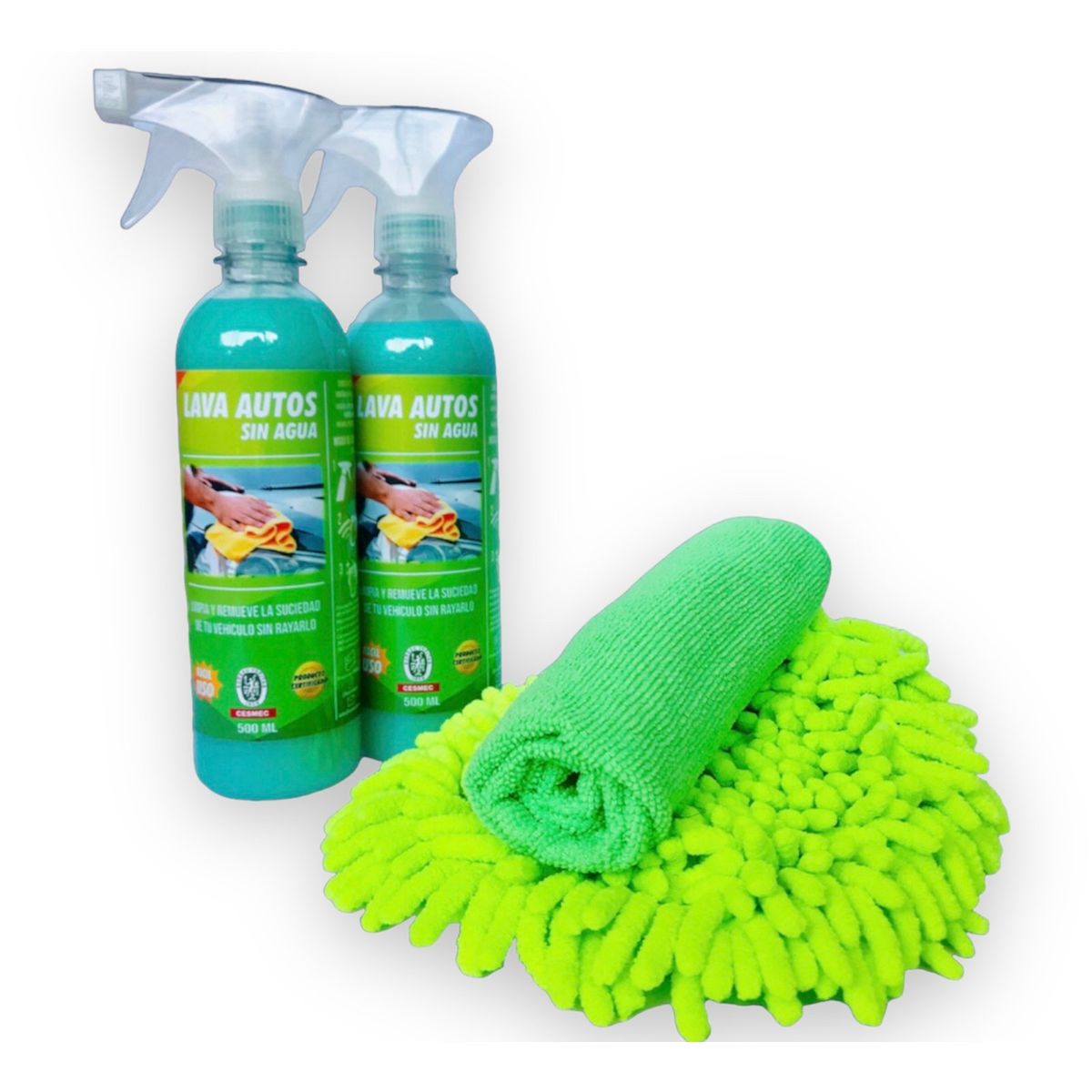 ZEROCLEAN - Pack Doble ZeroClean  Para comenzar a lavar tu vehículo