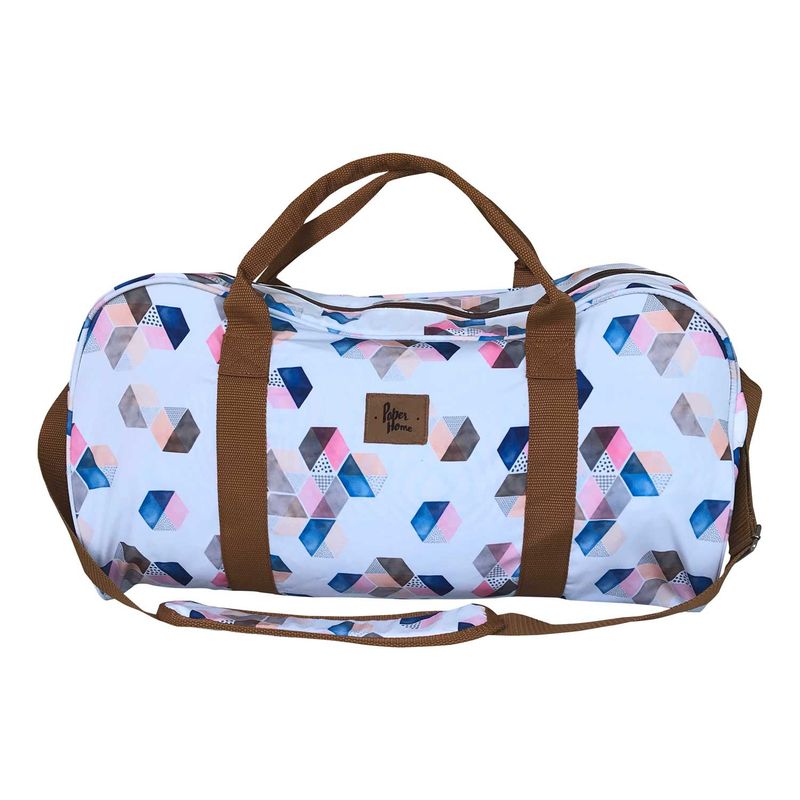 PAPER HOME - Bolso de viaje sustentable hexágonos Paper Home