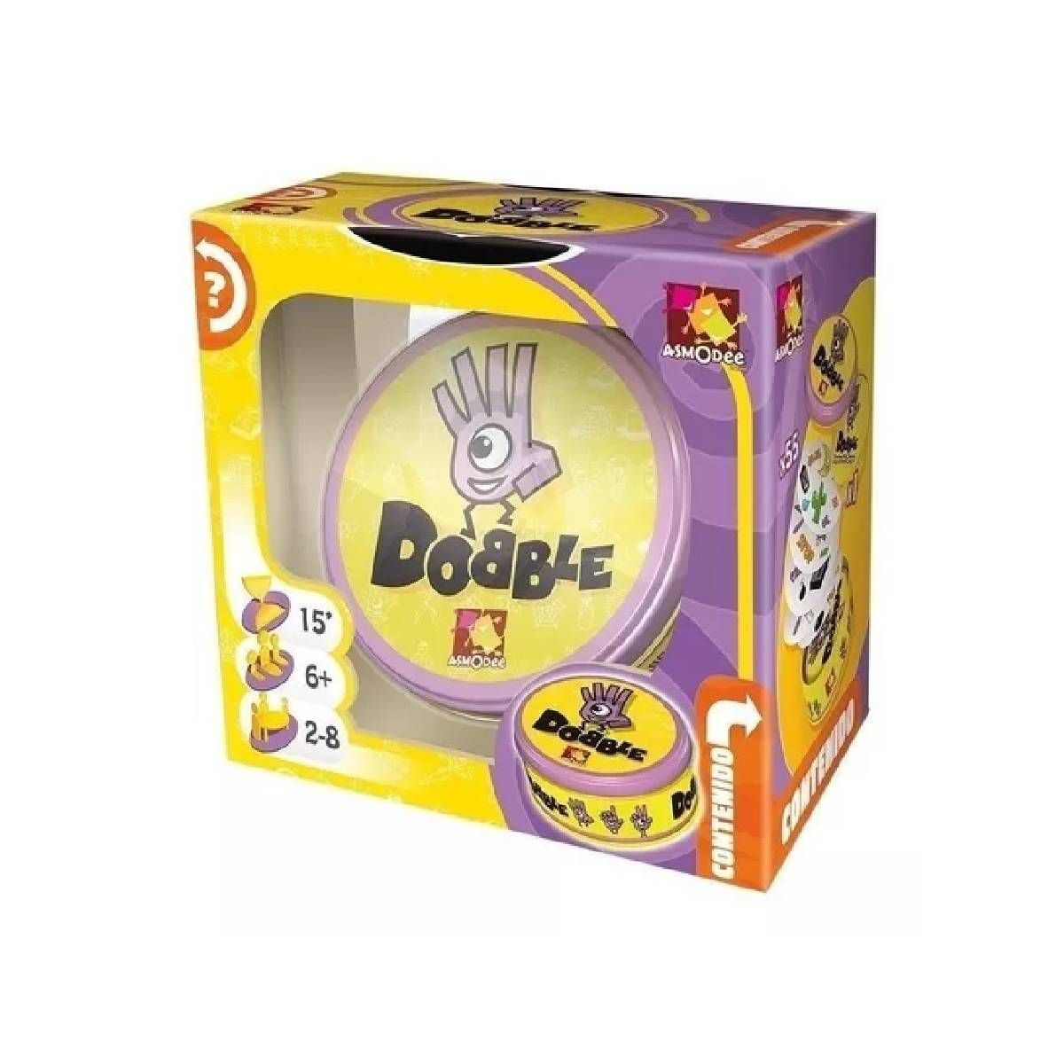 ANSALDO - Juego de cartas DOBBLE símbolos rápidos y dinámicos