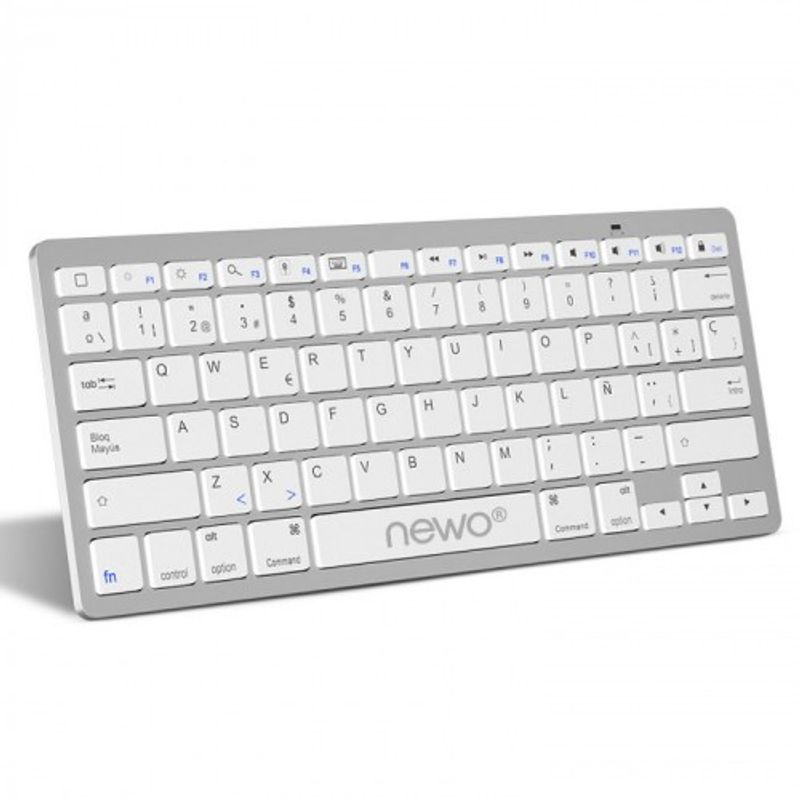 NEWO - Teclado Bluetooth 5.0 Macbook Windows Español n3002