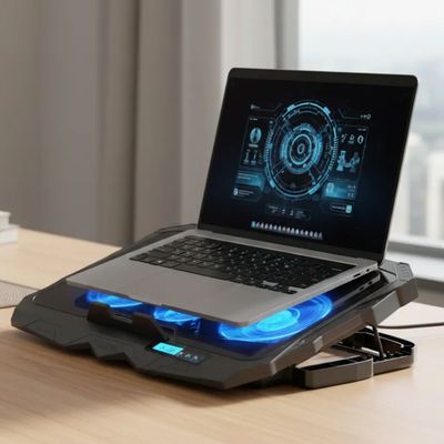 Imagen 2 del producto Ventilador Notebook Base velocidad ajustable