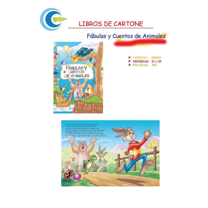 MESTAS EDICIONES - Fabulas y Cuentos De Animales
