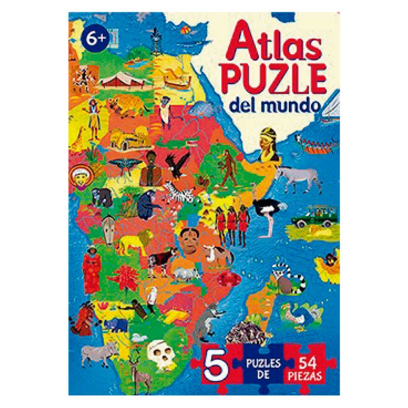 RETAILEXPRESS - Atlas Puzzle Del Mundo