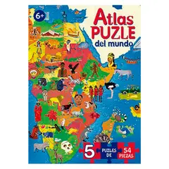 RETAILEXPRESS - Atlas Puzzle Del Mundo