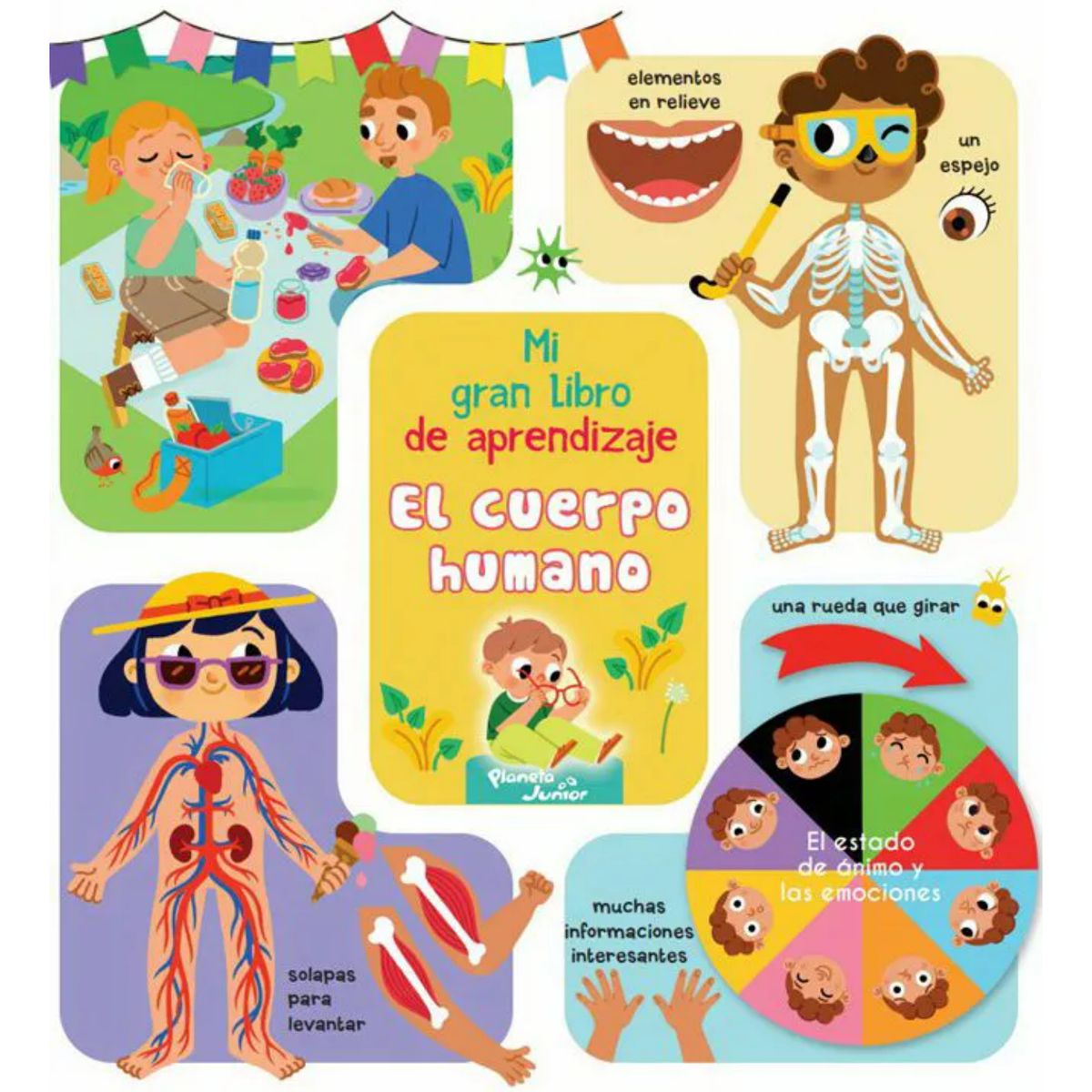PLANETA JUNIOR - Mi Gran Libro De Aprendizaje - El Cuerpo Humano