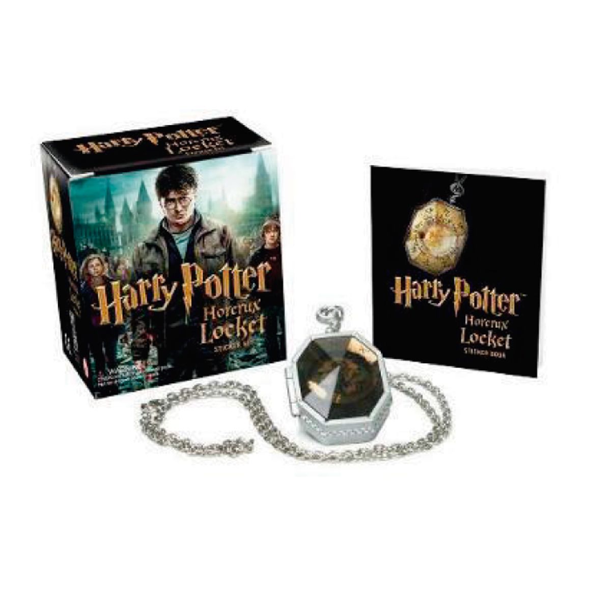 RUNNING PRESS - Figura Harry Potter Horcrux Locket And Sticker Book