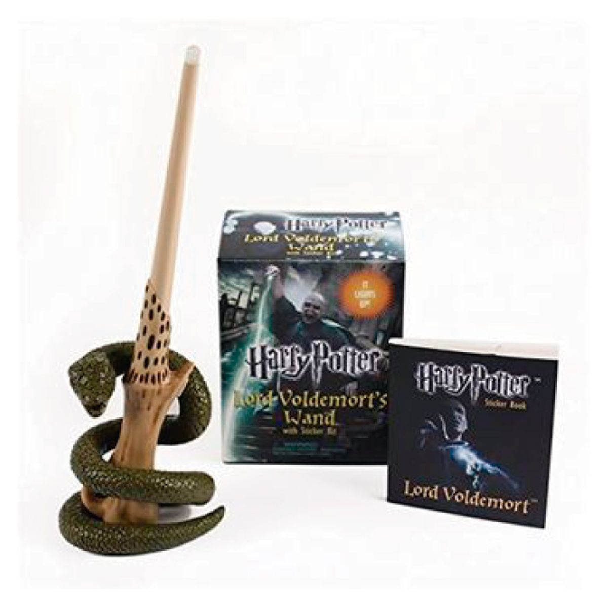 RUNNING PRESS - Figura Harry Potter Voldemort'S Wand With Sticker Kit