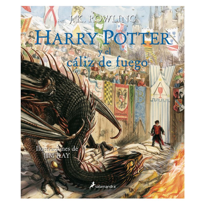 SALAMANDRA - Harry Potter y El Cáliz De Fuego ( Edición Ilustrada )