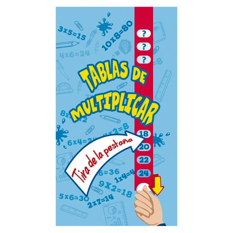 EDICIONES OBELISCO - Tablas De Multiplicar ( Tira De La Pestaña ) - Tela