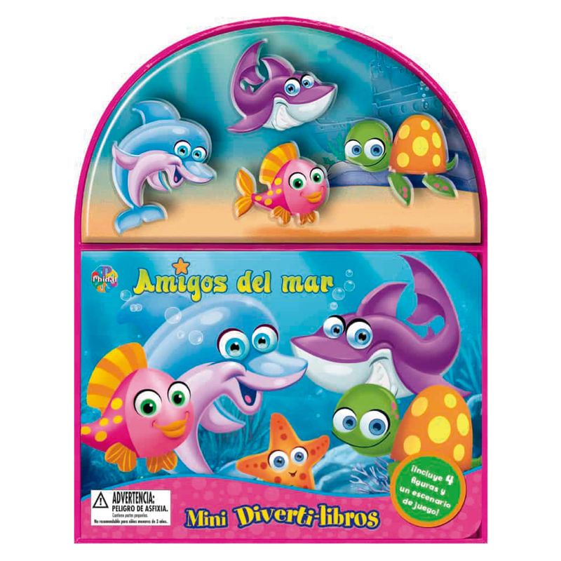 RETAILEXPRESS - Amigos Del Mar Mini Diverti - Libros