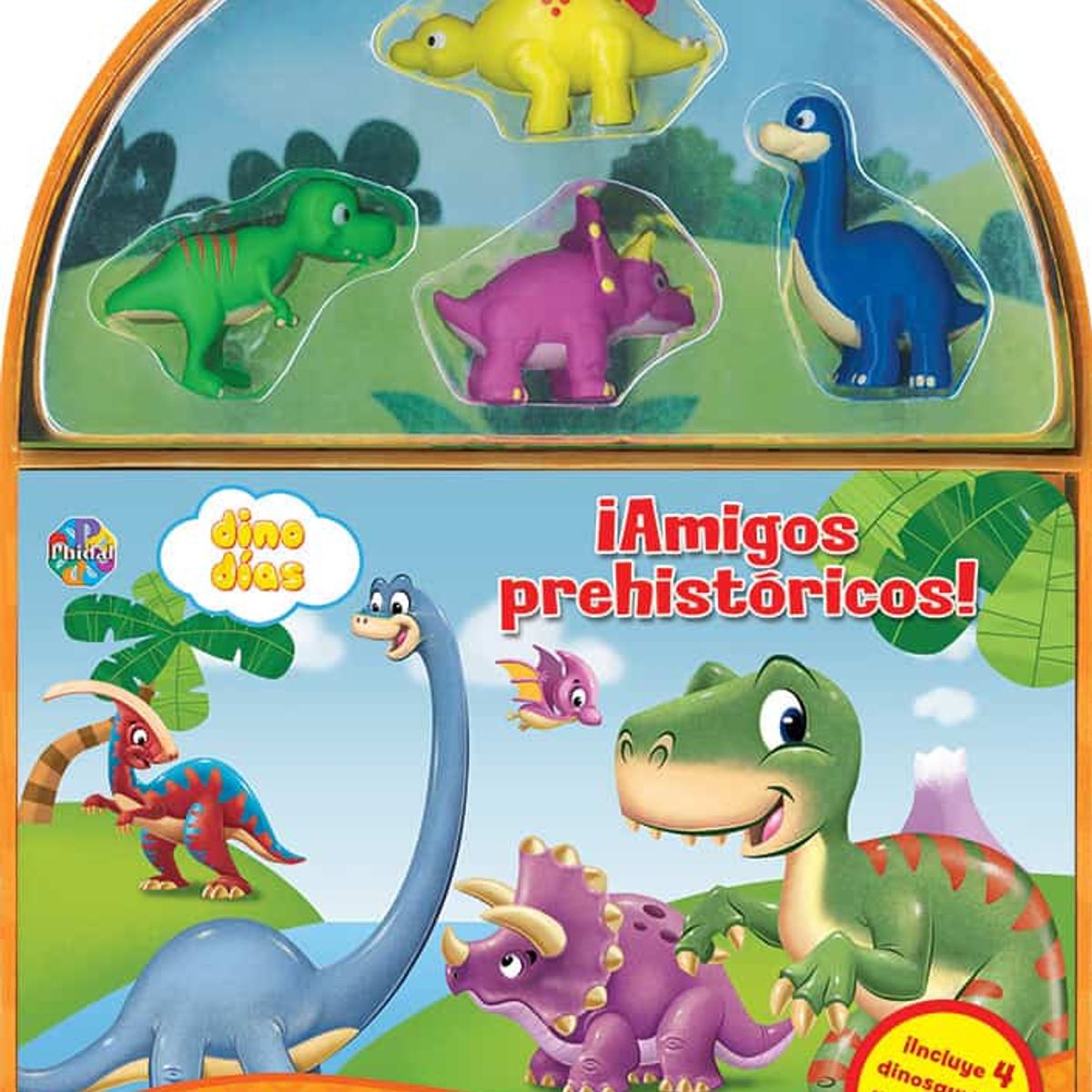 RETAILEXPRESS - Amigos Prehistóricos Mini Diverti - Libros