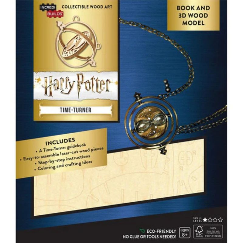 RETAILEXPRESS - Harry Potter Time - Turner Libro y Modelo Armable En Madera