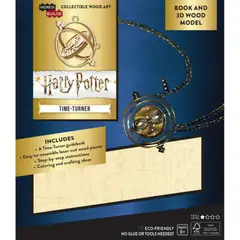 RETAILEXPRESS - Harry Potter Time - Turner Libro y Modelo Armable En Madera
