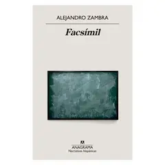 ANAGRAMA - Facsimil - Autor(a): Alejandro Zambra