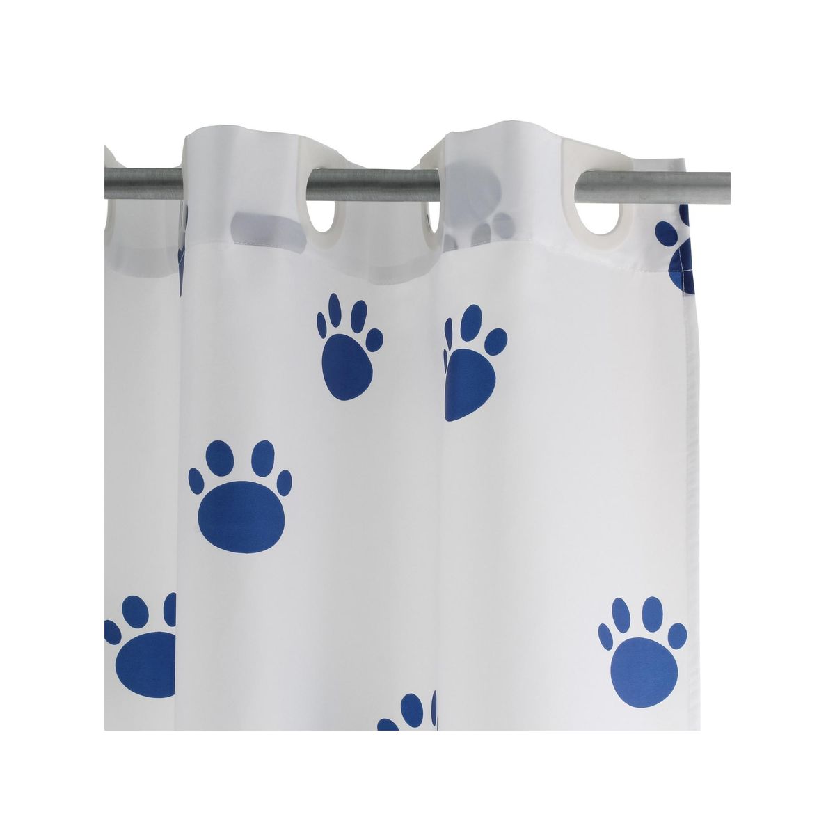 GENERICO - Cortina Poliester Cat Blue Hangless - Duschy