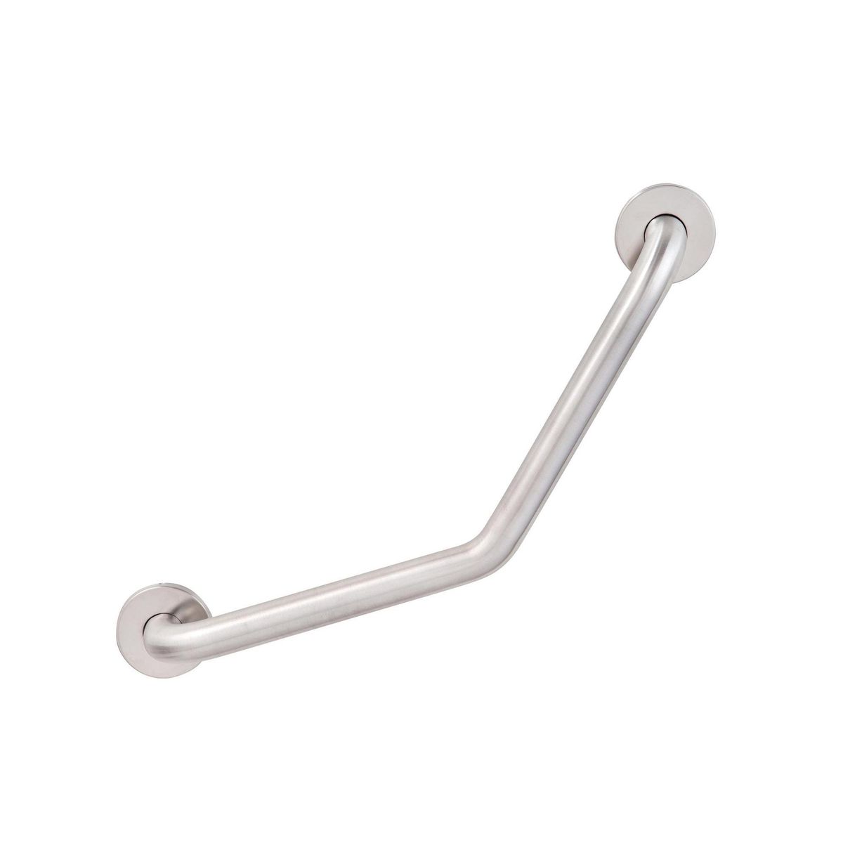 GENERICO - Barra Seguridad Curva Acero Inoxidable 30-30 Cms