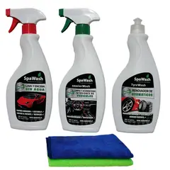 SPAWASH - LAVADO EN SECO CON CERA INTERIORWASH RENOVADOR 2 PAÑOS