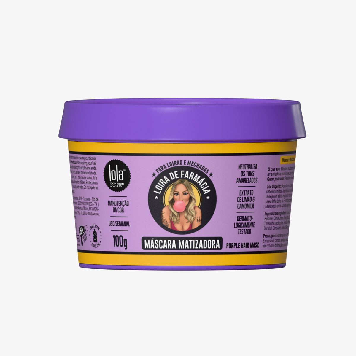 LOLA COSMETICS - Rubia de Farmacia Mascara Matizadora