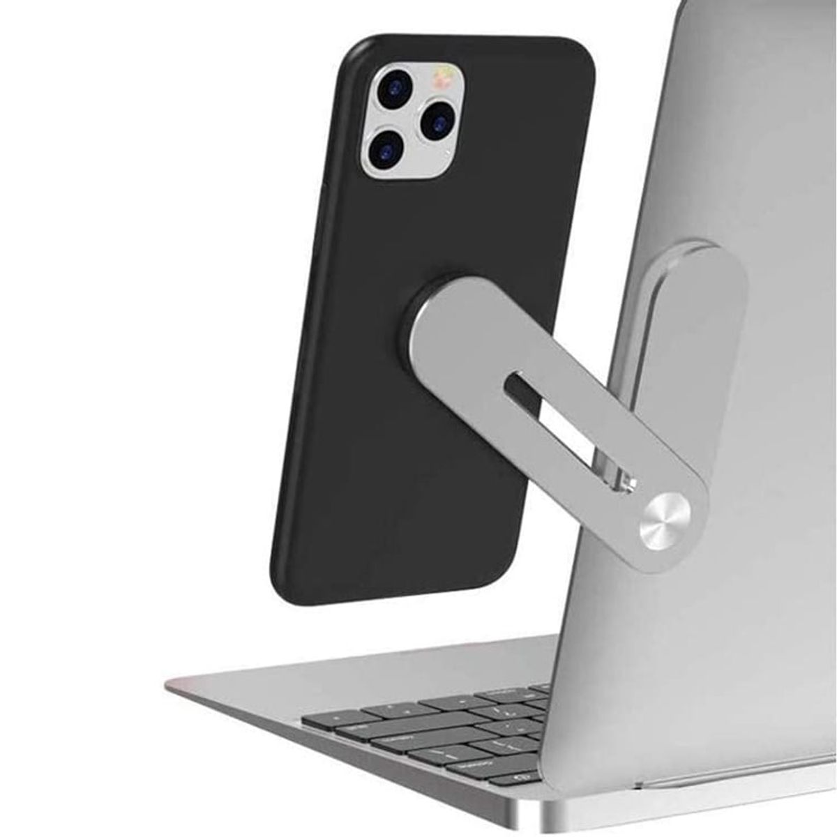 NEWO - Soporte celular para Notebook Magnético Aluminio imán NW-SA